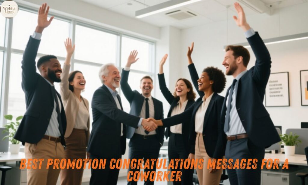 Best Promotion Congratulations Messages for a Coworker