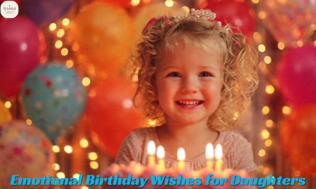 Emotional Birthday Wishes for Daughters