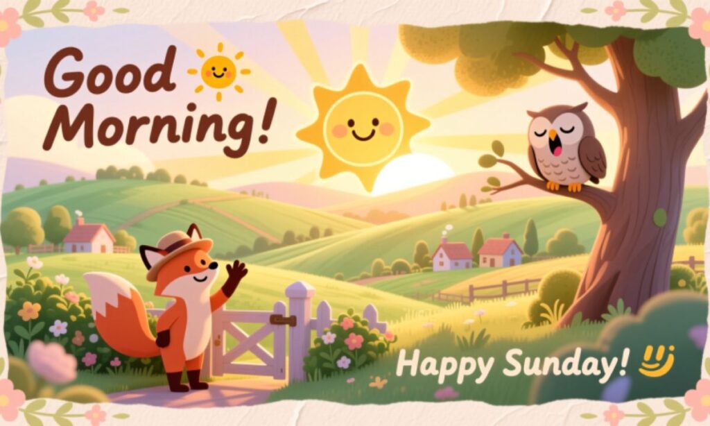 Funny Good Morning and Happy Sunday Messages