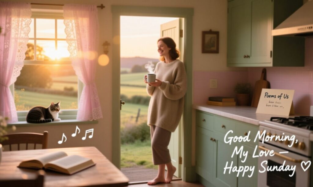 Good Morning and Happy Sunday Messages for Wife