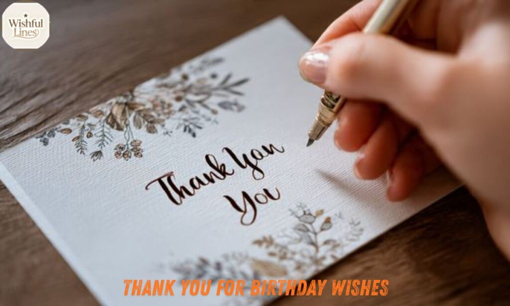 How to Say Thank You for Birthday Wishes – Examples for Every Occasion