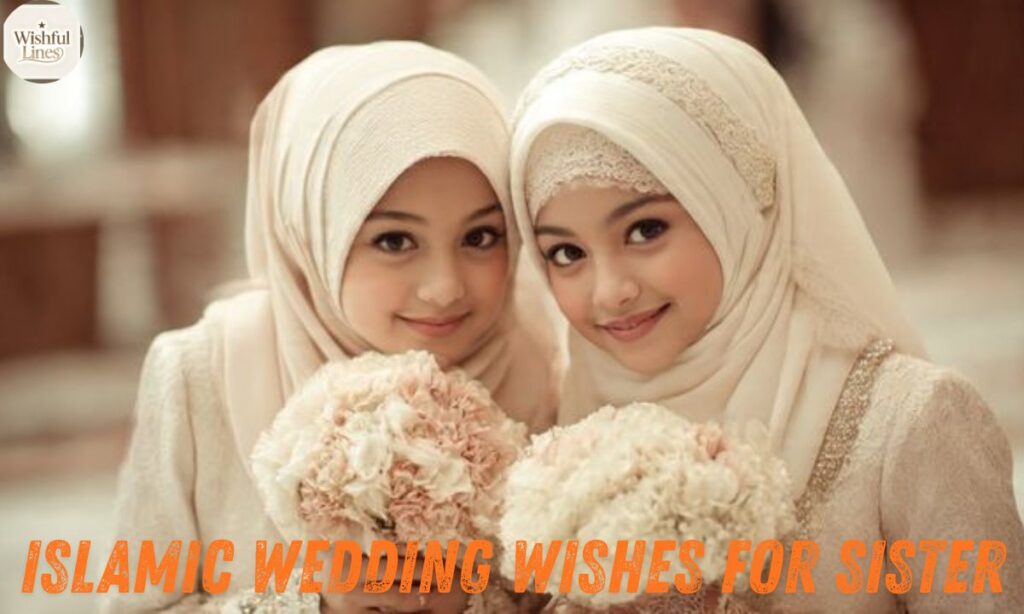 Islamic Wedding Wishes for Sister
