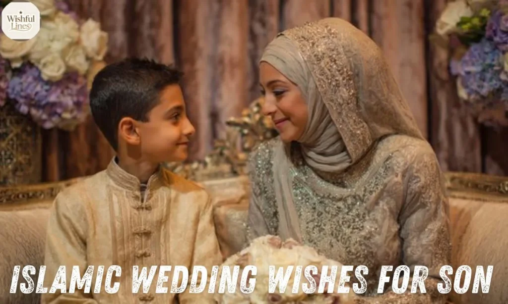 Islamic Wedding Wishes for Son