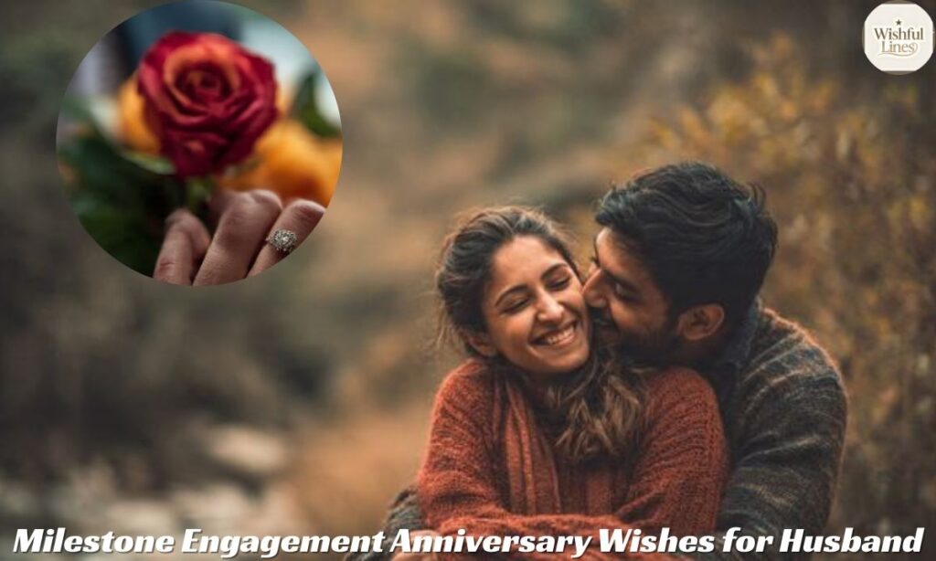 Milestone Engagement Anniversary Wishes for Husband
