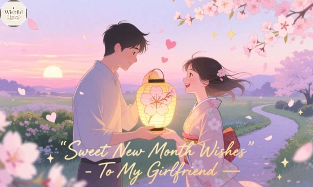 Sweet New Month Wishes To My Girlfriend