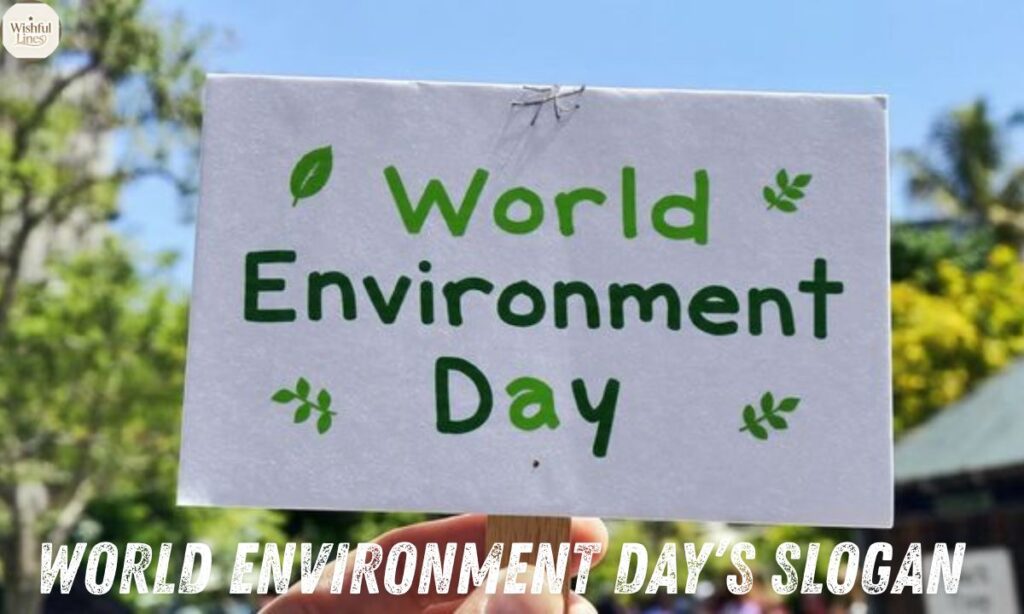 World Environment Day's Slogan
