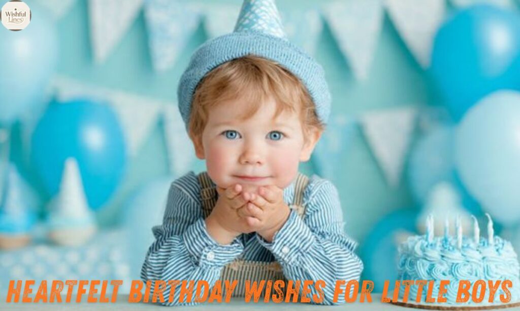 Heartfelt Birthday Wishes For Little Boys