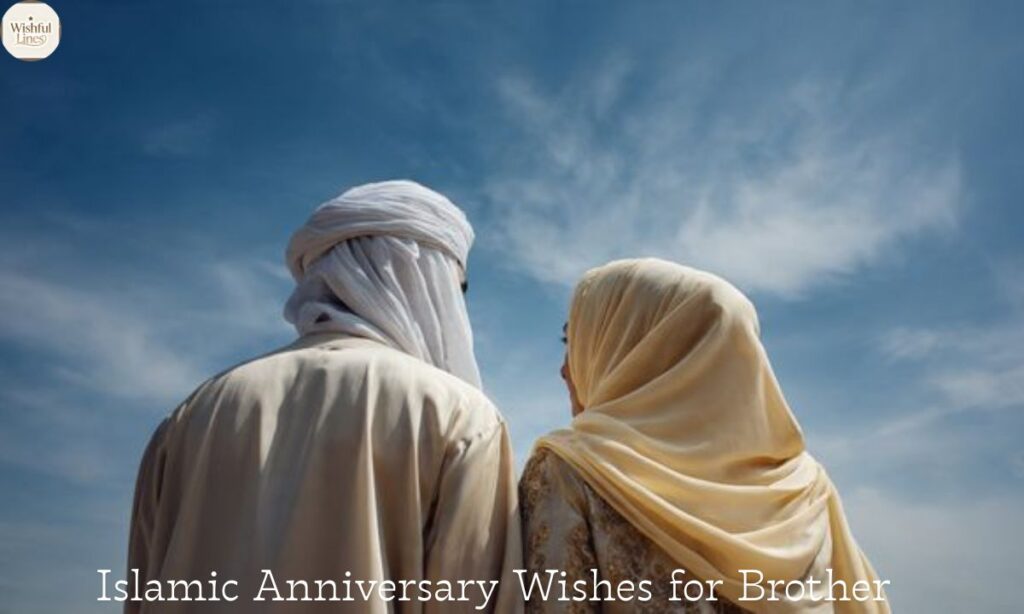 Islamic Anniversary Wishes for Brother