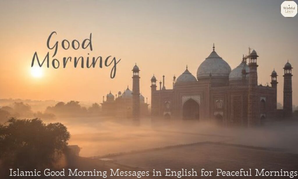 Islamic Good Morning Messages in English for Peaceful Mornings