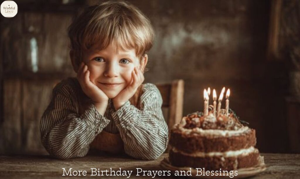 More Birthday Prayers and Blessings