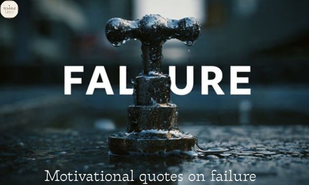 Motivational quotes on failure