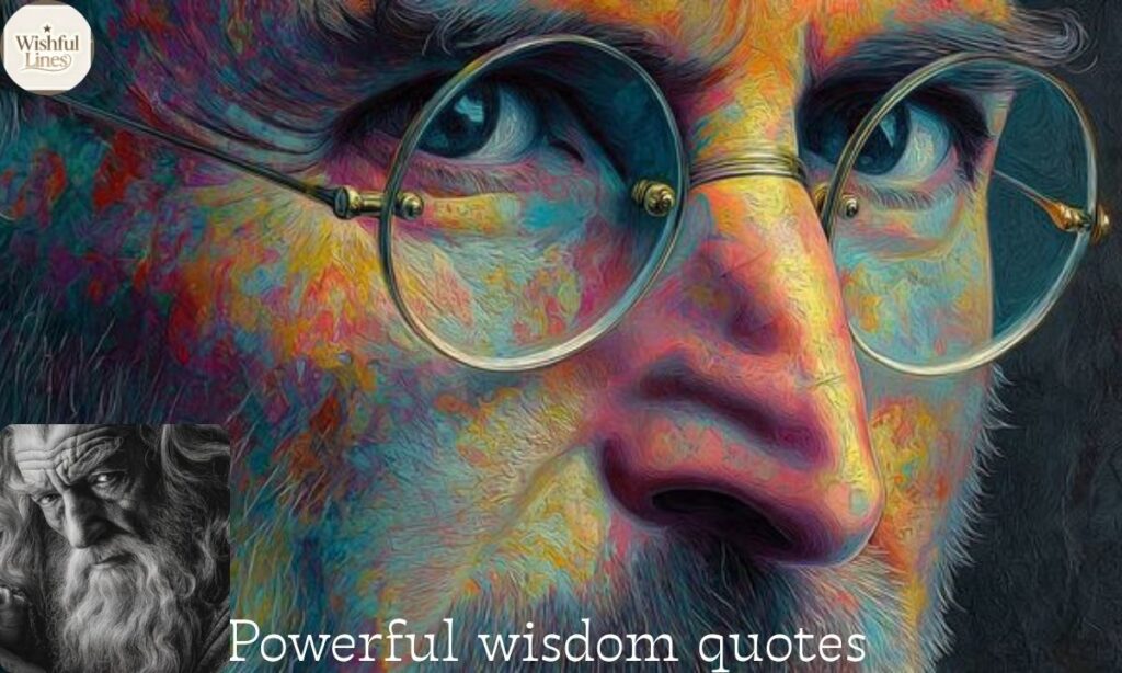 Powerful wisdom quotes