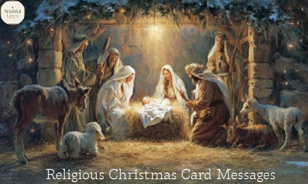 Religious Christmas Card Messages