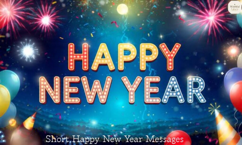 Short Happy New Year Messages