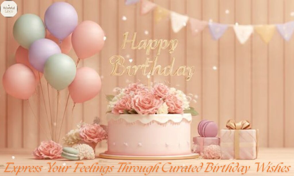Express Your Feelings Through Curated Birthday Wishes