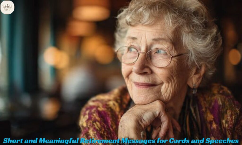 Short and Meaningful Retirement Messages for Cards and Speeches