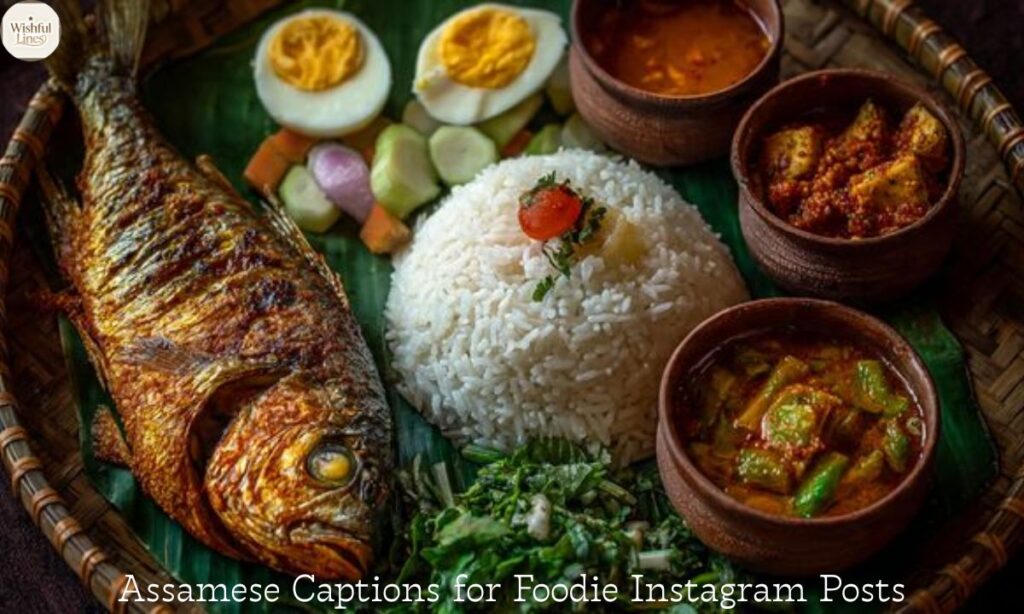 Assamese Captions for Foodie Instagram Posts