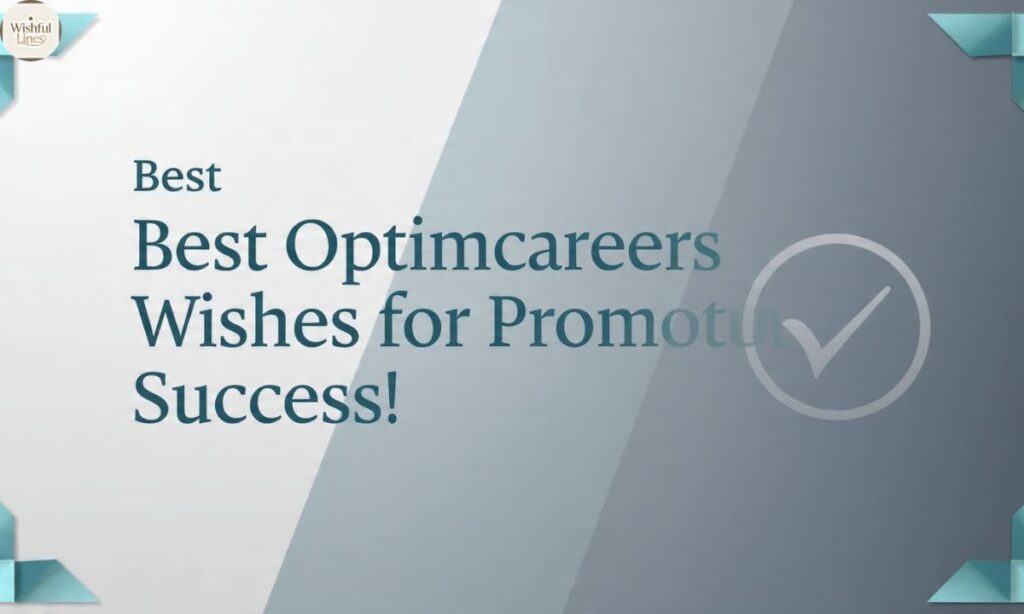 Best Optimcareers Wishes for Promotion Success