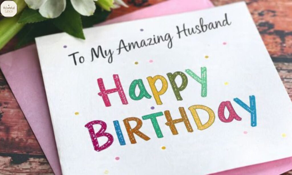 Birthday Wishes for Husband in English