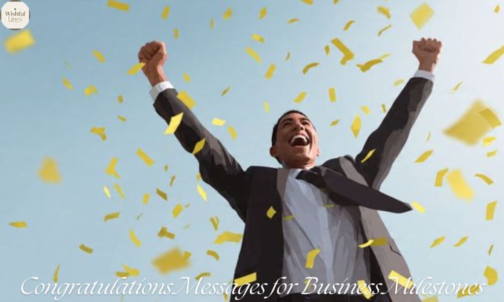 Congratulations Messages for Business Milestones