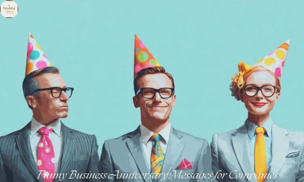 Funny Business Anniversary Messages for Companies