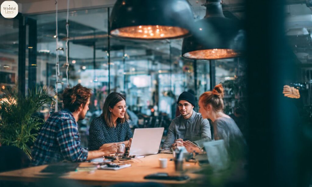 How to display teamwork wishes in office spaces