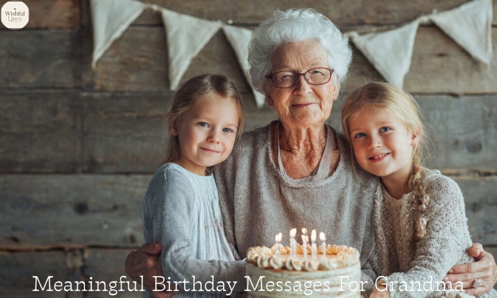 Meaningful Birthday Messages For Grandma