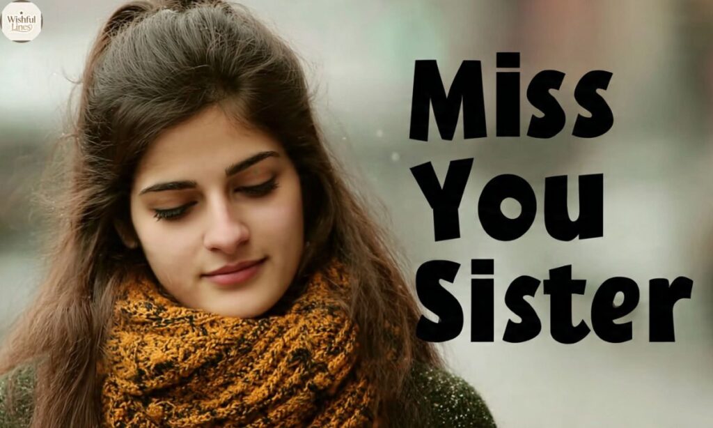 Miss You Sister Shayari Wishes