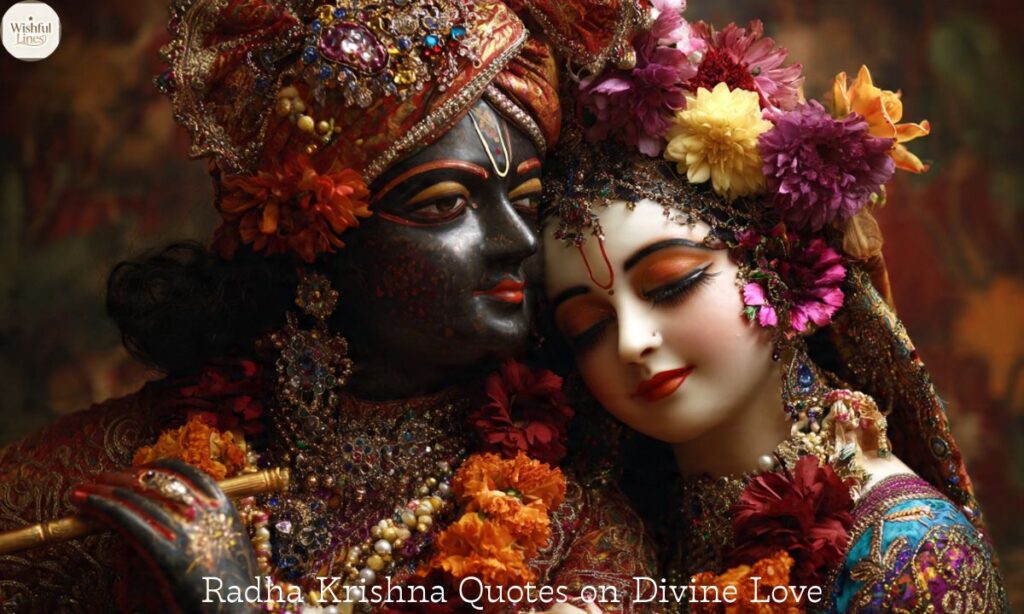 Radha Krishna Quotes on Divine Love