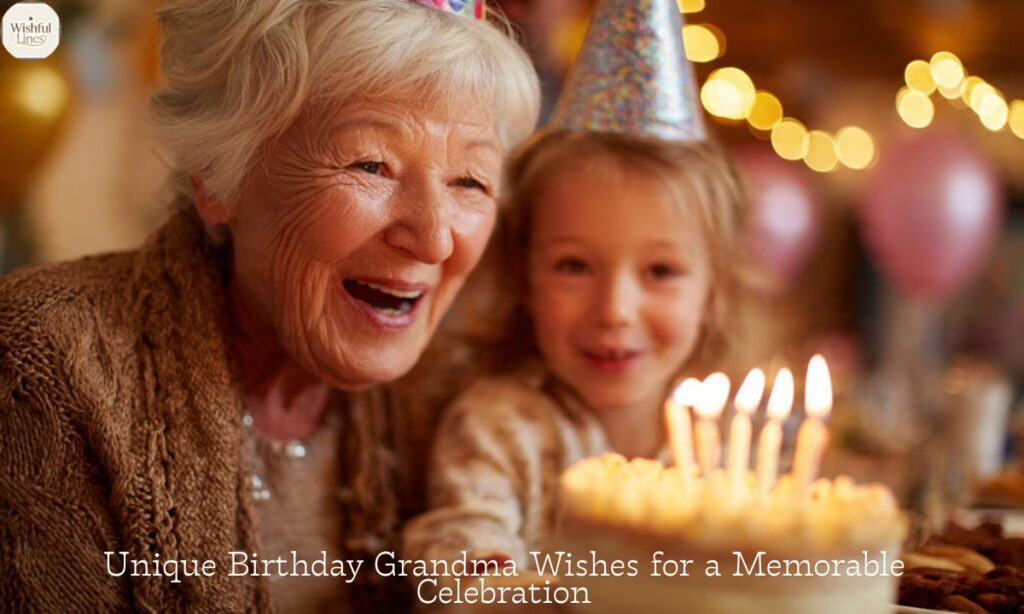 Unique Birthday Grandma Wishes for a Memorable Celebration