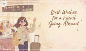 Best Wishes for Travelling Abroad