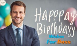 Birthday Wishes For Boss