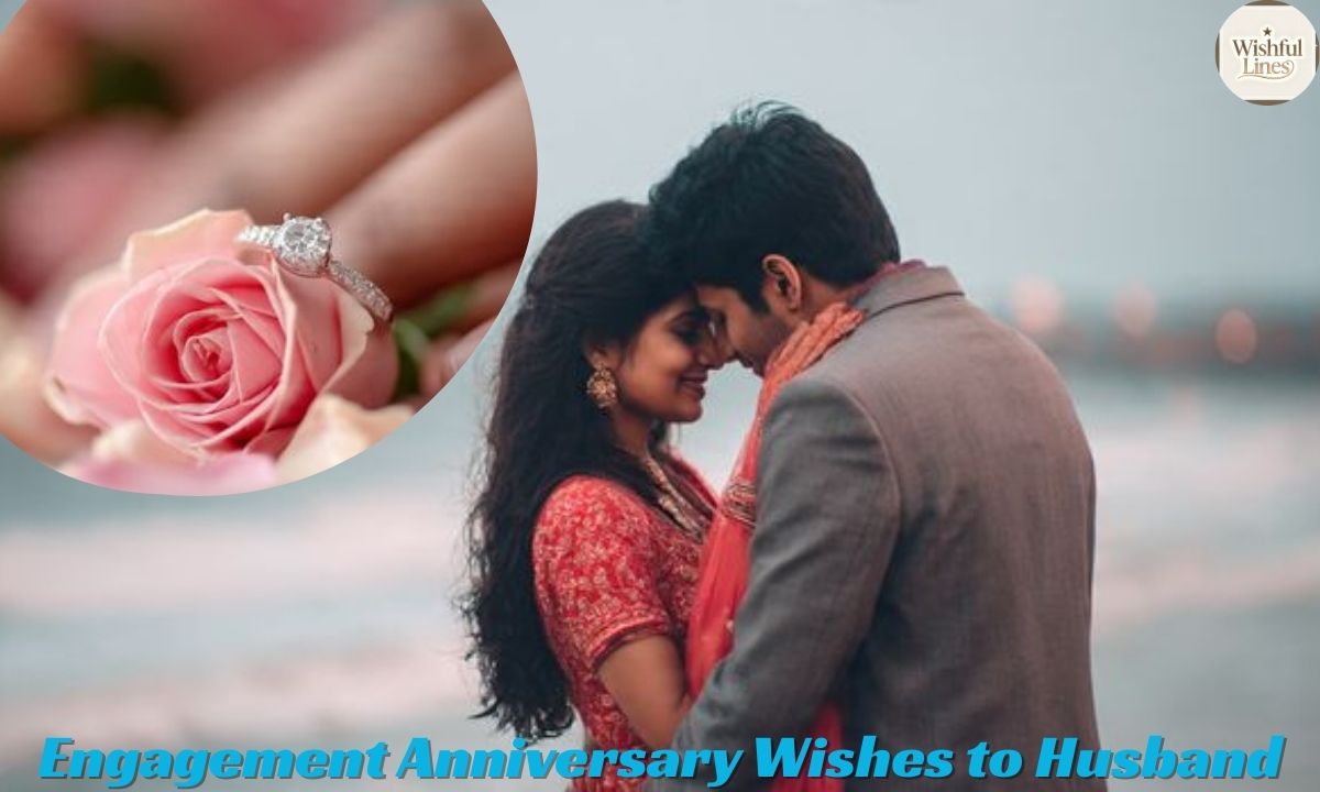 Engagement Anniversary Wishes to Husband