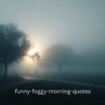 Foggy Morning Quotes