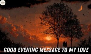 Good Evening Message to My Love