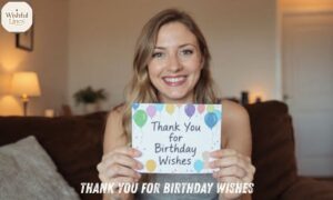 Thank You for Birthday Wishes