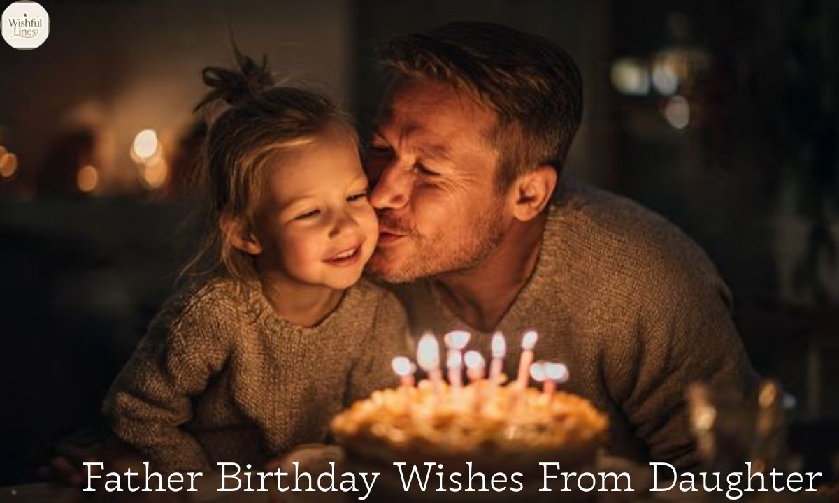 Father Birthday Wishes From Daughter