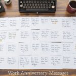 Work Anniversary Messages