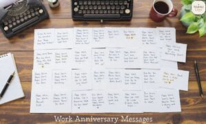Work Anniversary Messages