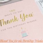 Thank You’ for the Birthday Wishes