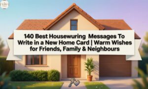 Best Housewarming Messages To Write in a New Home Card | Warm Wishes for Friends