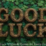 Good Luck Wishes & Quotes