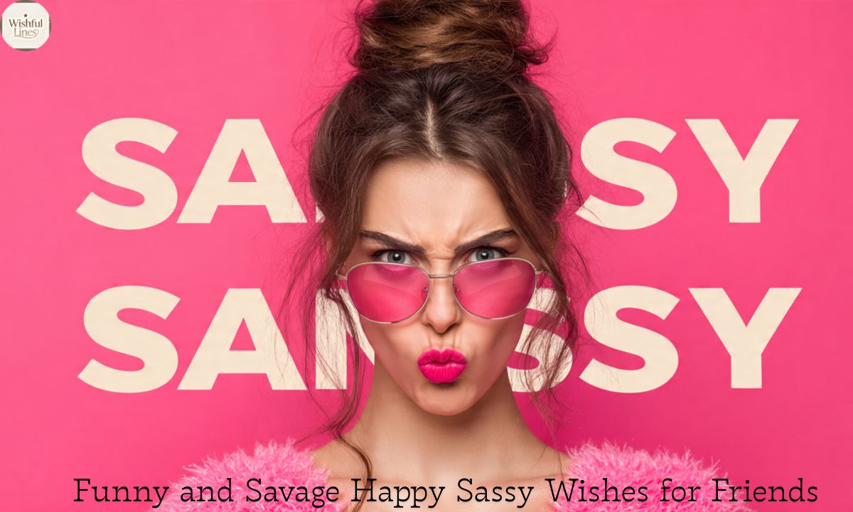 115+ Happy Sassy Wishes Full of Bold Attitude, Fun and Powerful Expressions