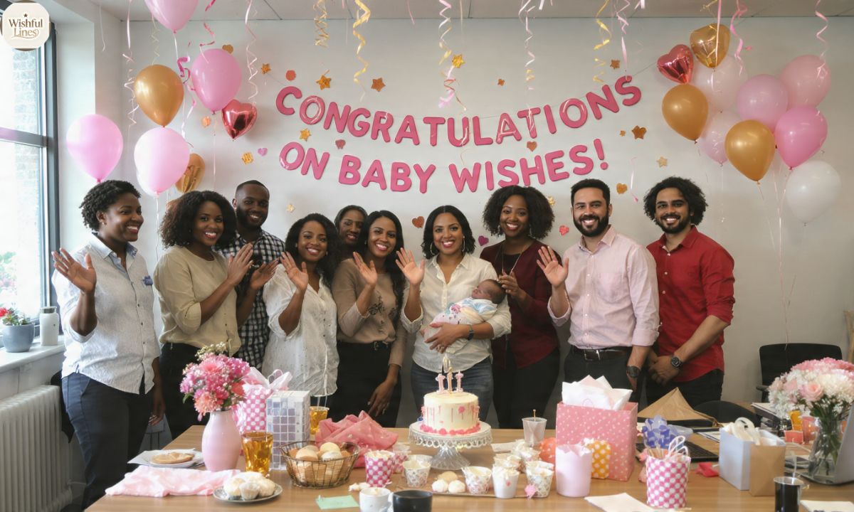 Congratulations on Baby Wishes for a Coworker