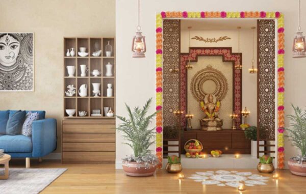 Modern Durga Painting Ideas for Indian Pooja Rooms